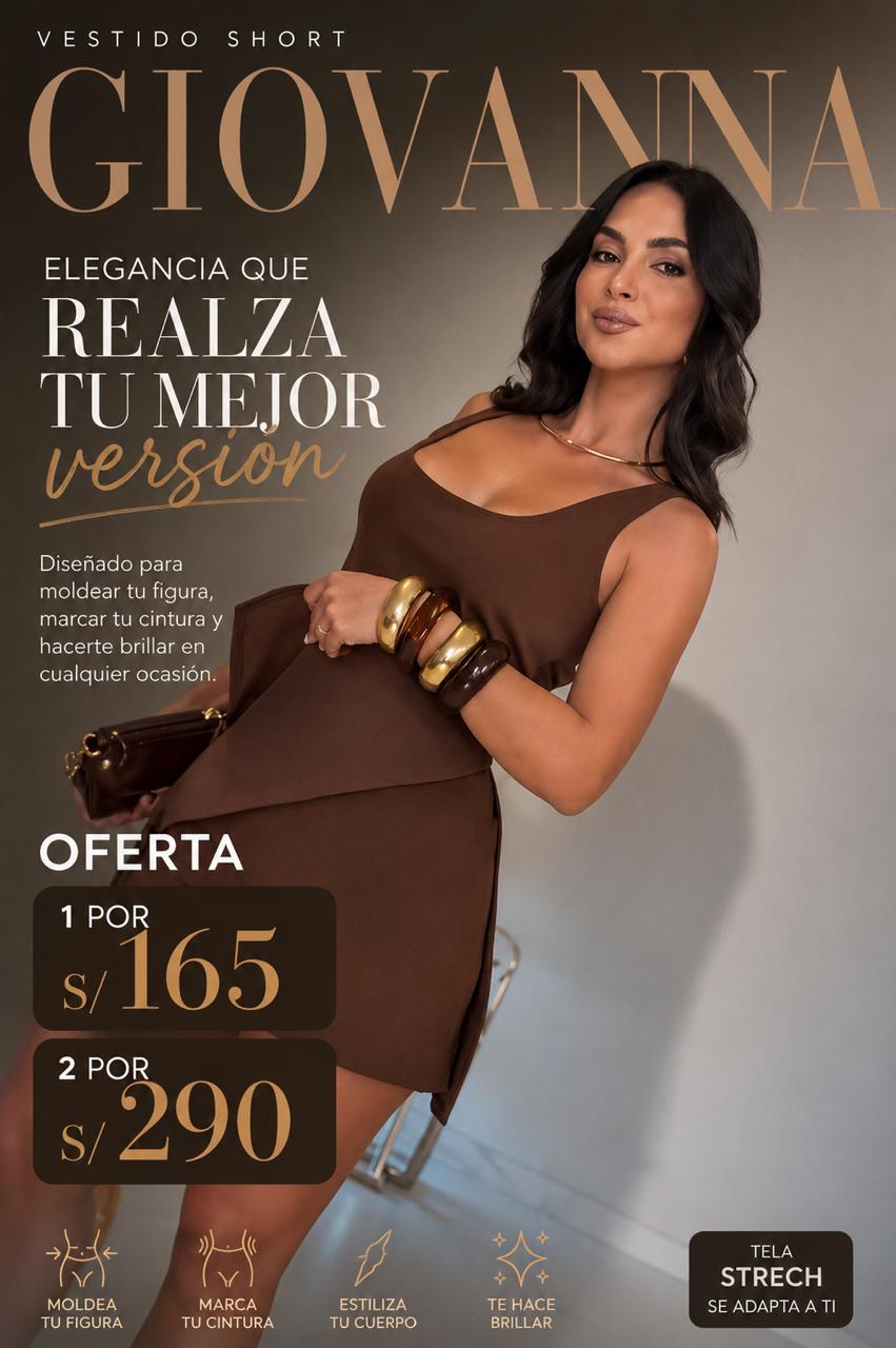 EL VESTIDO SHORT QUE ENAMORA A PRIMERA VISTA